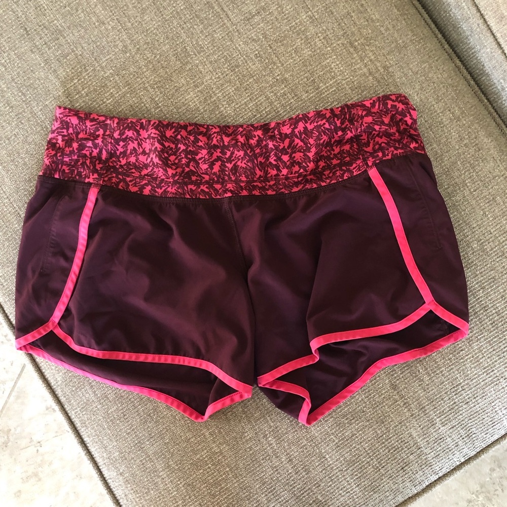 Lululemon speed shorts